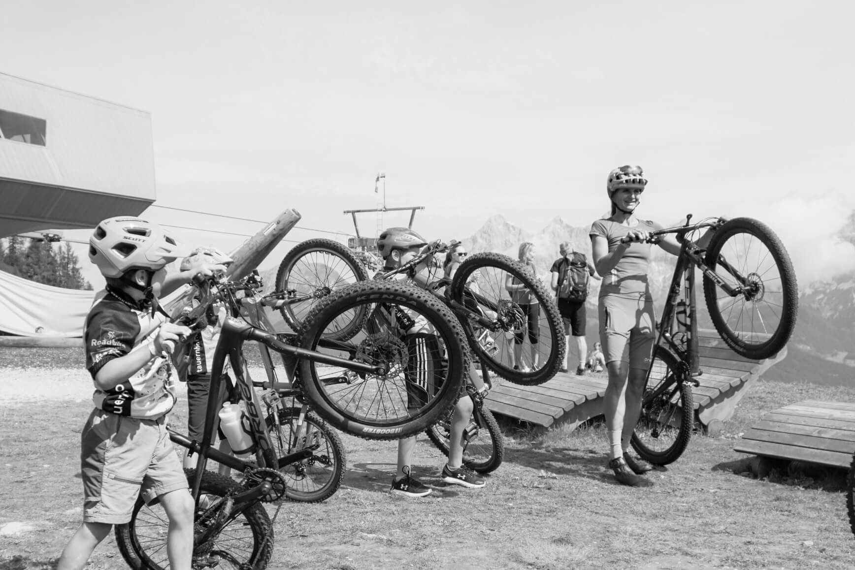 Bike vacation with children in Salzburg