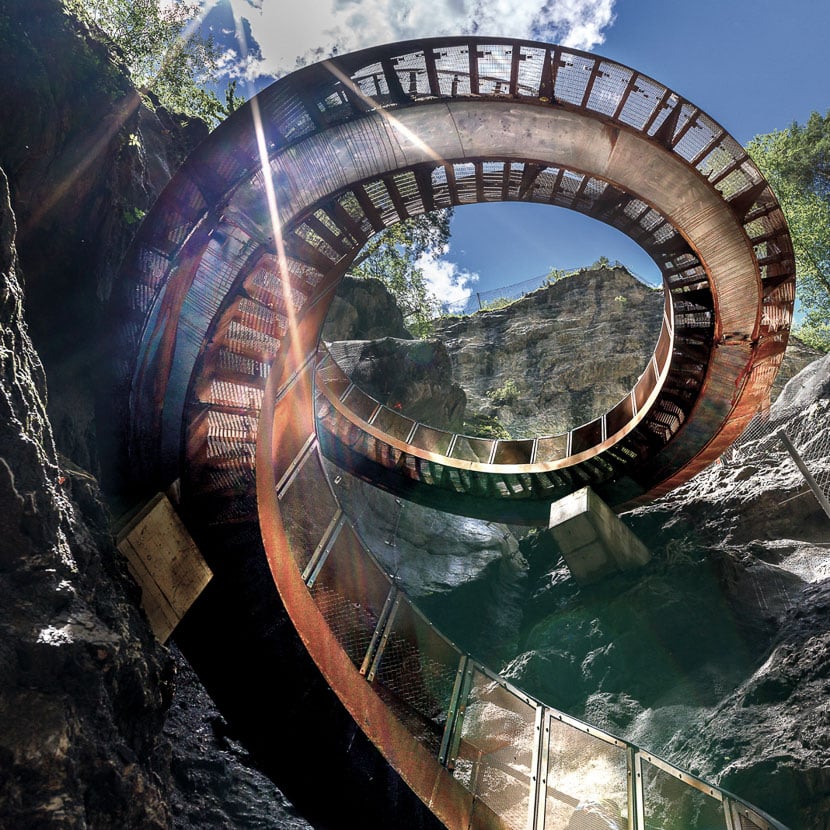 Flachau Sightseeing Liechtensteinklamm _Ausflugsziel von Flachau © Foto Oczlon_