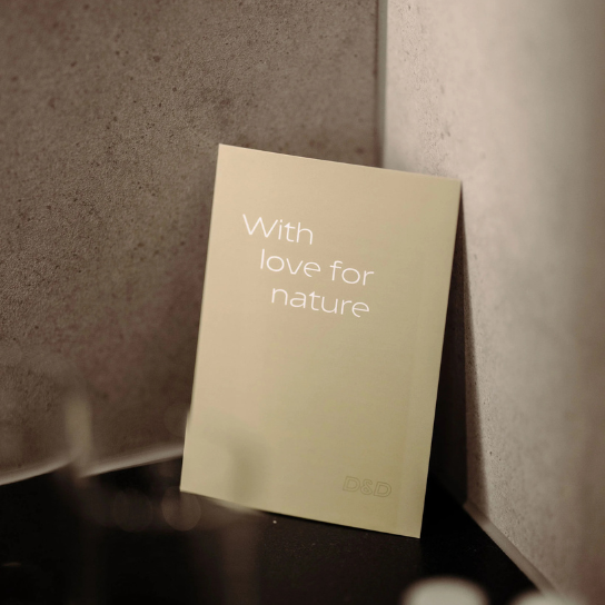 with love for nature