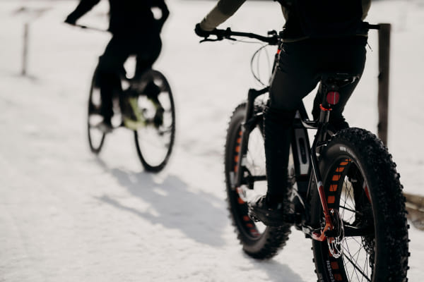 Winterbiken in Flachau mit Fatbike