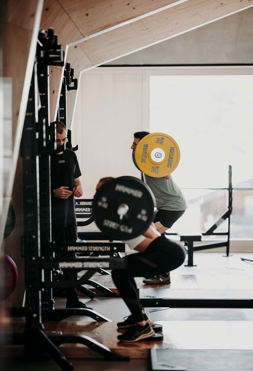 gemeinsames Training im Loft Gym des Dips&Drops mit ArbeitskollegInnen