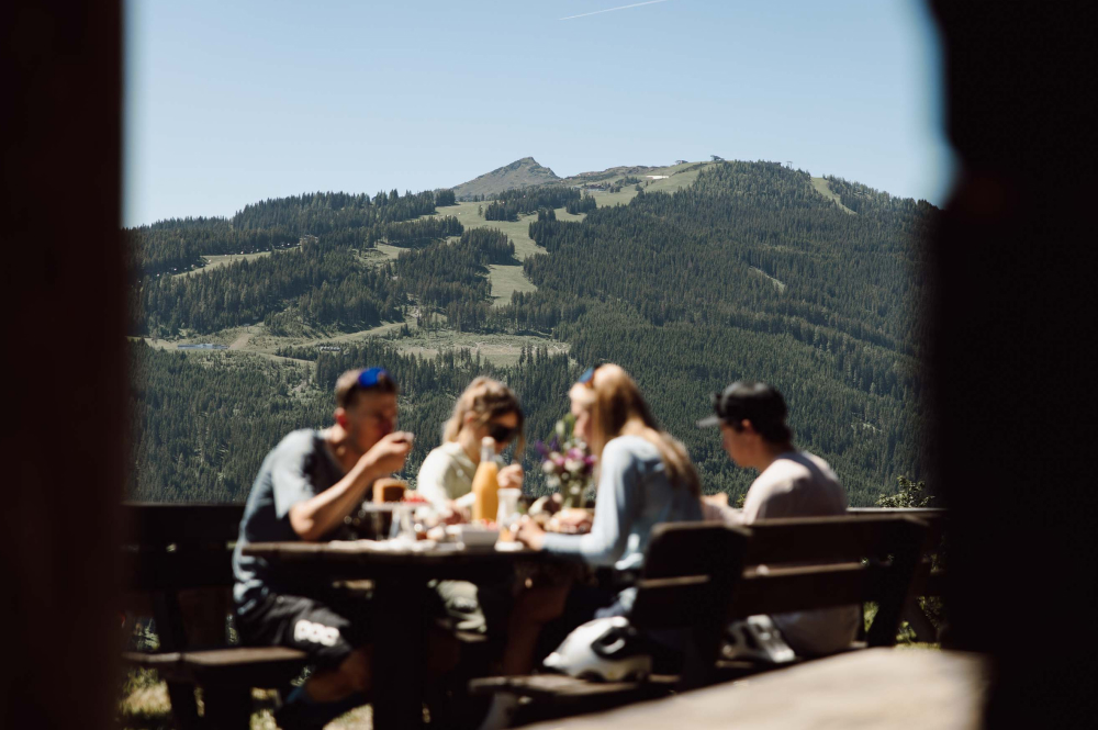 Hütten- und Almfrühstück in Flachau im Hotel Dips&Drops