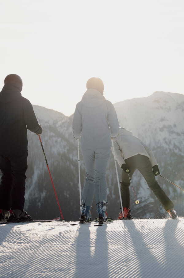 Skifahren in Ski amade